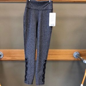 Lululemon tied to it 7/8 tight NWT